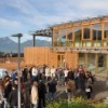 Inauguration d'un bâtiment multifonctionnel en bois local à Saint-Jean d'Arvey (73)